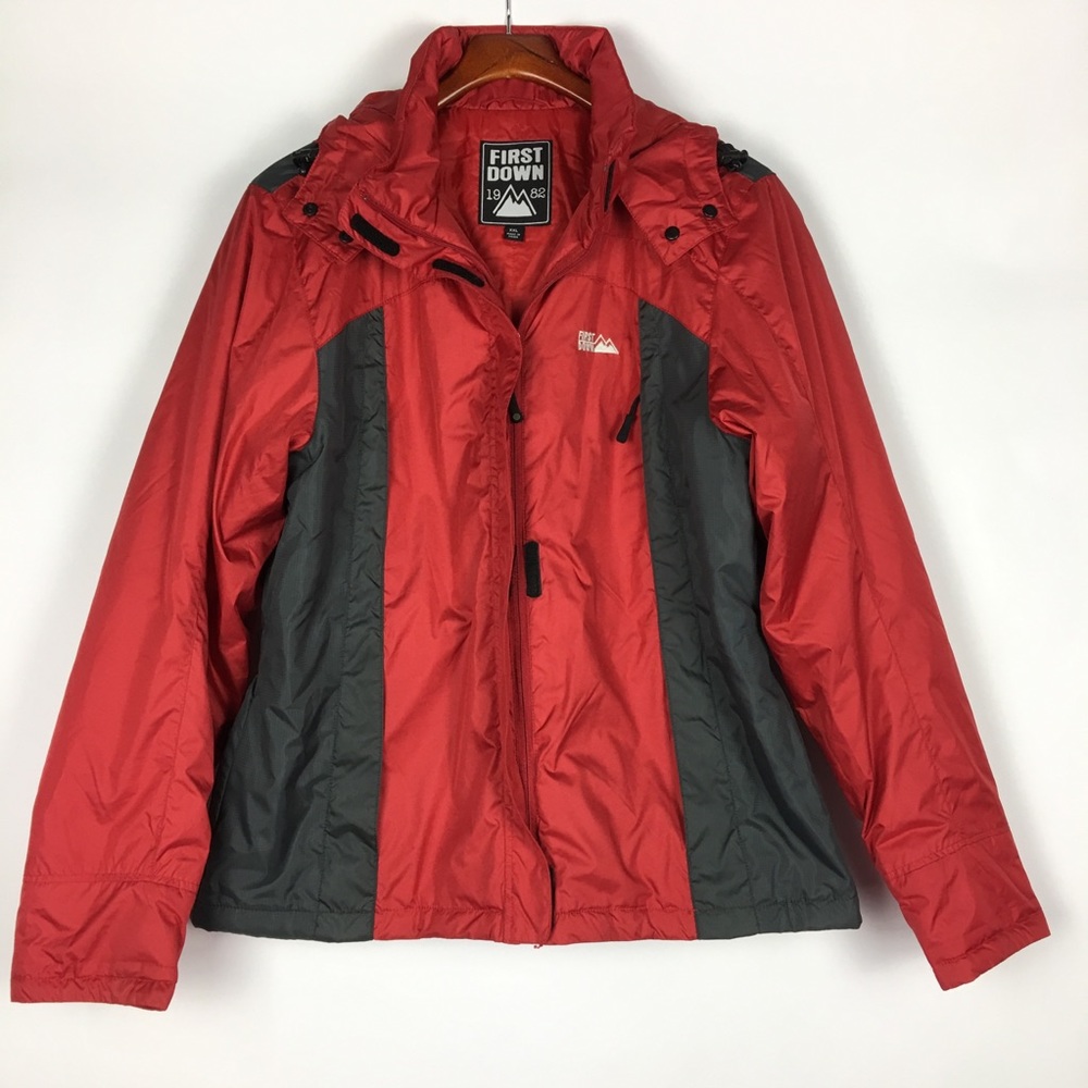 First Down Lined outdoor jacket lightweight coat
